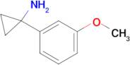 1-(3-Methoxyphenyl)cyclopropan-1-amine