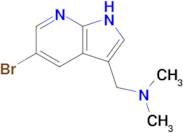 1-(5-Bromo-1H-pyrrolo[2,3-b]pyridin-3-yl)-N,N-dimethylmethanamine