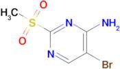 5-Bromo-2-(methylsulfonyl)pyrimidin-4-amine