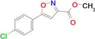 Methyl 5-(4-chlorophenyl)isoxazole-3-carboxylate