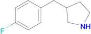 3-(4-Fluorobenzyl)pyrrolidine