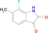 7-Fluoro-6-methylindoline-2,3-dione