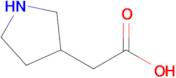 2-(Pyrrolidin-3-yl)acetic acid