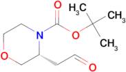 (R)-tert-Butyl 3-(2-oxoethyl)morpholine-4-carboxylate