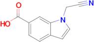 1-(Cyanomethyl)-1H-indole-6-carboxylic acid