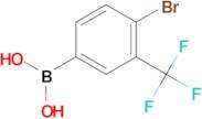 (4-Bromo-3-(trifluoromethyl)phenyl)boronic acid