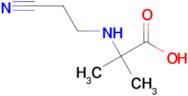 2-(2-Cyanoethylamino)-2-methylpropanoic acid