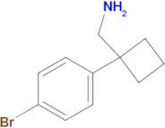 (1-(4-Bromophenyl)cyclobutyl)methanamine