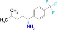 (1S)-4-Methyl-1-[4-(trifluoromethyl)phenyl]pentylamine
