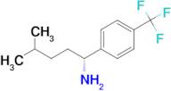 (1R)-4-Methyl-1-[4-(trifluoromethyl)phenyl]pentylamine