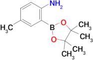 4-Methyl-2-(4,4,5,5-tetramethyl-1,3,2-dioxaborolan-2-yl)aniline