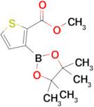 Methyl 3-(4,4,5,5-tetramethyl-1,3,2-dioxaborolan-2-yl)thiophene-2-carboxylate