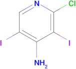 2-Chloro-3,5-diiodopyridin-4-amine