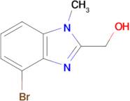 (4-Bromo-1-methyl-1H-benzo[d]imidazol-2-yl)methanol