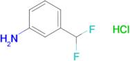 3-(Difluoromethyl)aniline hydrochloride