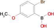 2-Bromo-5-methoxybenzene boronic acid