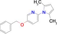 5-Benzyloxy-2-(2,5-dimethylpyrrol-1-yl)pyridine