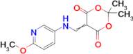 5-[(6-Methoxypyridin-3-ylamino)methylene]-2,2-dimethyl[1,3]dioxane-4,6-dione