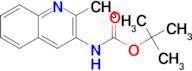 (2-Methylquinolin-3-yl)carbamic acid tert-butyl ester