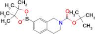 tert-Butyl 7-(4,4,5,5-tetramethyl-1,3,2-dioxaborolan-2-yl)-3,4-dihydroisoquinoline-2(1H)-carboxy...