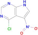 4-Chloro-5-nitro-7H-pyrrolo[2,3-d]pyrimidine