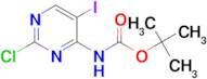 tert-Butyl (2-chloro-5-iodopyrimidin-4-yl)carbamate