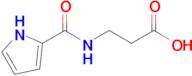 3-(1H-Pyrrole-2-carboxamido)propanoic acid