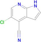 5-Chloro-1H-pyrrolo[2,3-b]pyridine-4-carbonitrile