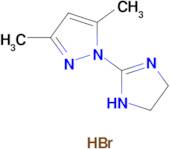 1-(4,5-Dihydro-1H-imidazol-2-yl)-3,5-dimethyl-1H-pyrazole hydrobromide