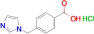 4-((1H-Imidazol-1-yl)methyl)benzoic acid hydrochloride