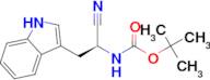 (S)-tert-Butyl (1-cyano-2-(1H-indol-3-yl)ethyl)carbamate