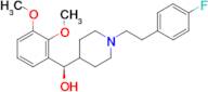(R)-(2,3-Dimethoxyphenyl)(1-(4-fluorophenethyl)piperidin-4-yl)methanol