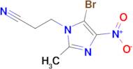 3-(5-Bromo-2-methyl-4-nitro-1H-imidazol-1-yl)propanenitrile