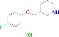 3-((4-Fluorophenoxy)methyl)piperidine hydrochloride