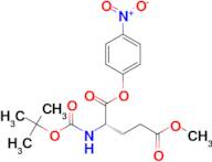 (S)-5-Methyl 1-(4-nitrophenyl) 2-((tert-butoxycarbonyl)amino)pentanedioate