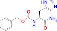 (S)-Benzyl (1-amino-3-(1H-imidazol-4-yl)-1-oxopropan-2-yl)carbamate