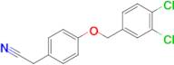 2-(4-((3,4-Dichlorobenzyl)oxy)phenyl)acetonitrile