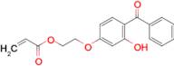 2-(4-Benzoyl-3-hydroxyphenoxy)ethyl acrylate