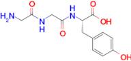 (S)-2-(2-(2-Aminoacetamido)acetamido)-3-(4-hydroxyphenyl)propanoic acid
