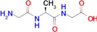 (S)-2-(2-(2-Aminoacetamido)propanamido)acetic acid