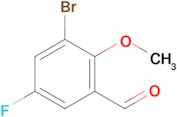 3-Bromo-5-fluoro-2-methoxybenzaldehyde