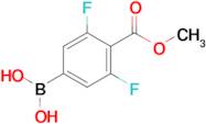 (3,5-Difluoro-4-(methoxycarbonyl)phenyl)boronic acid