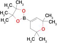 4,4,5,5-Tetramethyl-2-(2,2,6,6-tetramethyl-3,6-dihydro-2H-pyran-4-yl)-1,3,2-dioxaborolane