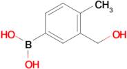 (3-(Hydroxymethyl)-4-methylphenyl)boronic acid