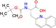 (S)-2-((tert-Butoxycarbonyl)amino)-3-(quinolin-2-yl)propanoic acid