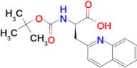 (R)-2-((tert-Butoxycarbonyl)amino)-3-(quinolin-2-yl)propanoic acid