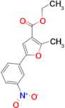 Ethyl 2-methyl-5-(3-nitrophenyl)furan-3-carboxylate