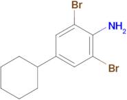 2,6-Dibromo-4-cyclohexylaniline