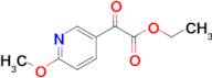 Ethyl 2-(6-methoxypyridin-3-yl)-2-oxoacetate