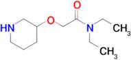 N,N-Diethyl-2-(3-piperidinyloxy)acetamide